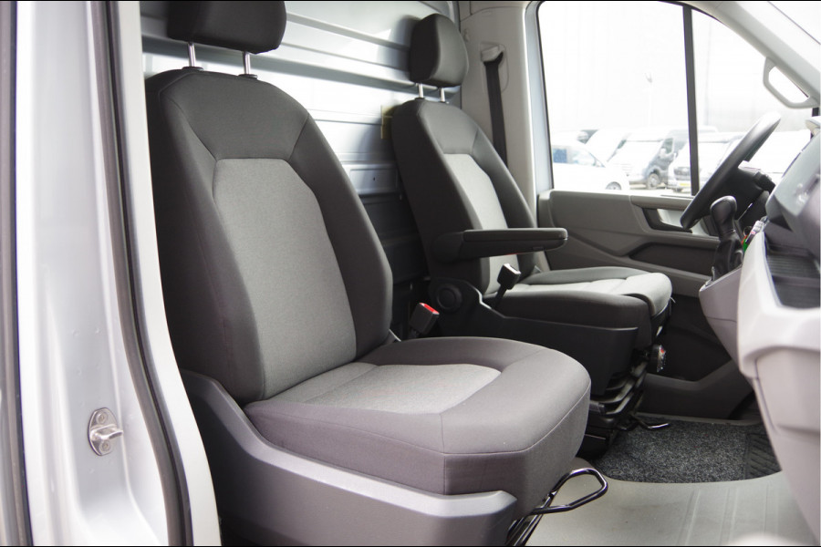 Volkswagen Crafter 35 2.0 TDI N1! DUBBELLUCHT BAKWAGEN, 1000KG LAADKLEP, 164PK AUT. LED, GEVEERDE STOEL, NAVI, CRUISE, AIRCO, VOORRUIT VERWARMING,