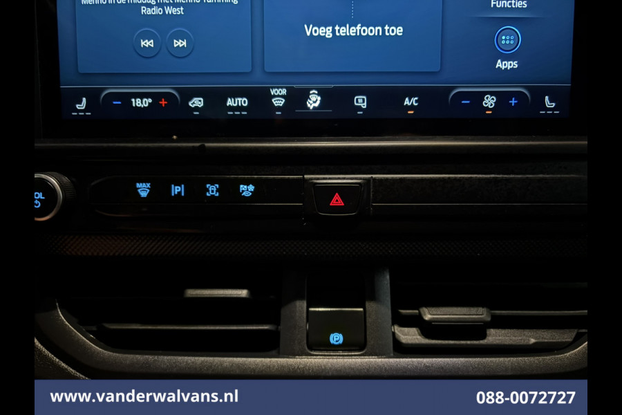 Ford Transit Custom 2.0 TDCI 136pk L1H1 Euro6 Airco | Camera | Apple Carplay | LED | Cruisecontrol Android Auto, Verwarmde voorruit, Stoelverwarming, Parkeersensoren, Bijrijdersbank, 2740kg trekvermogen