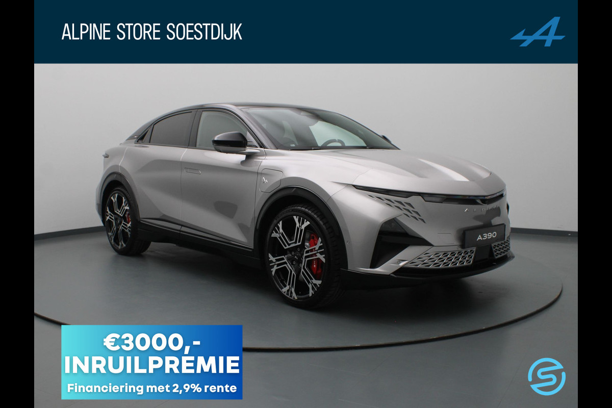 ALPINE A390 GT 89kWh | 21" Snowflake | Argent Mercure