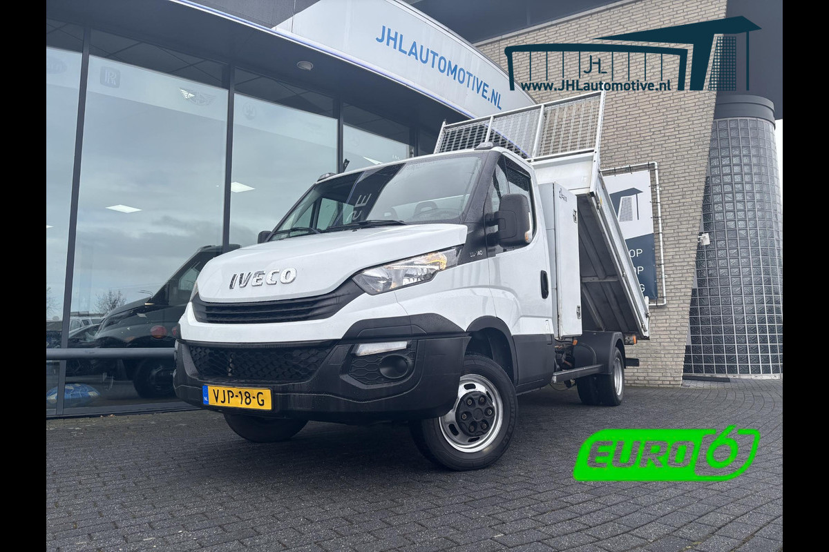 Iveco Daily 35C14 2.3*ECC*CRUISE*HAAK*KIPPER LIFT*3PERS*3500KG
