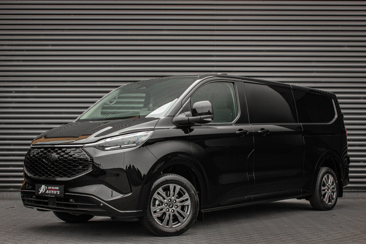 Ford E-Transit Cust. 340 L2H1 Limited 71kWh 218PK / 360 CAMERA / 370KM RANGE / APPLE CARPLAY /DRIVERS- PACK / FULL OPTION / BLACK