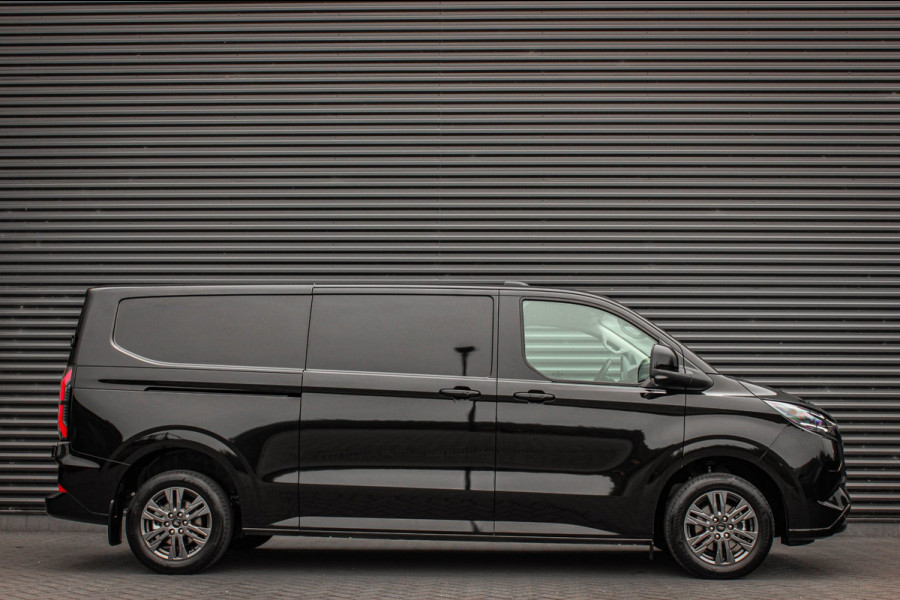 Ford E-Transit Cust. 340 L2H1 Limited 71kWh 218PK / 360 CAMERA / 370KM RANGE / APPLE CARPLAY /DRIVERS- PACK / FULL OPTION / BLACK