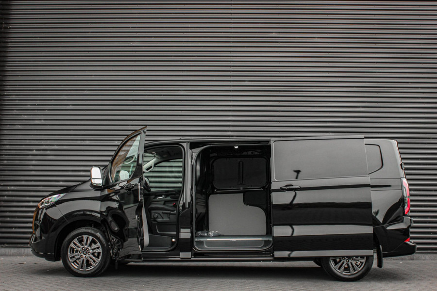 Ford E-Transit Cust. 340 L2H1 Limited 71kWh 218PK / 360 CAMERA / 370KM RANGE / APPLE CARPLAY /DRIVERS- PACK / FULL OPTION / BLACK