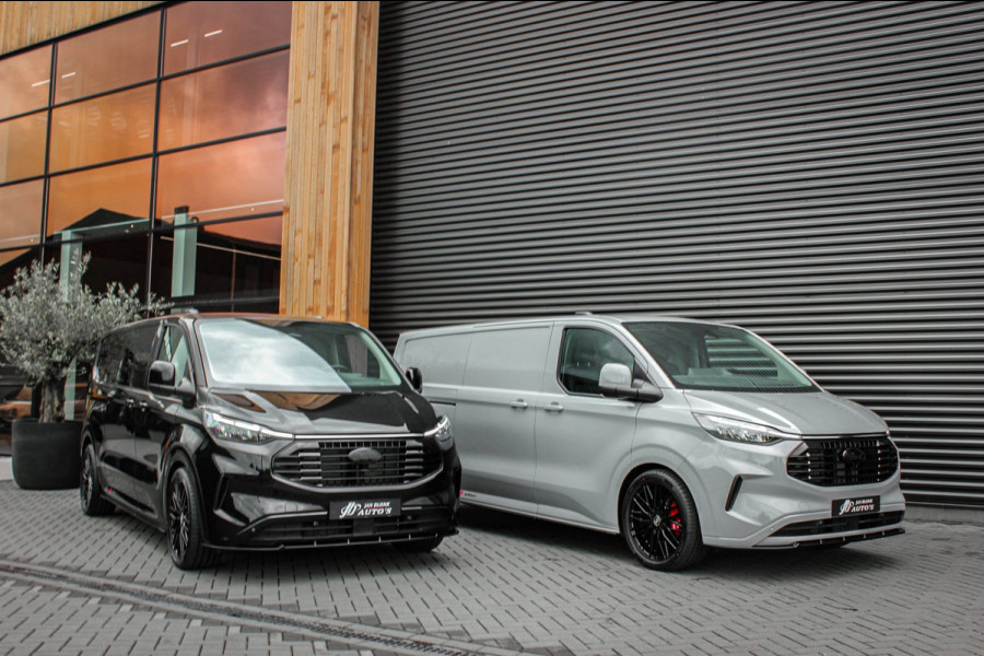 Ford E-Transit Cust. 340 L2H1 Limited 71kWh 218PK / 360 CAMERA / 370KM RANGE / APPLE CARPLAY /DRIVERS- PACK / FULL OPTION / BLACK