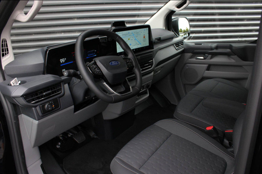 Ford E-Transit Cust. 340 L2H1 Limited 71kWh 218PK / 360 CAMERA / 370KM RANGE / APPLE CARPLAY /DRIVERS- PACK / FULL OPTION / BLACK