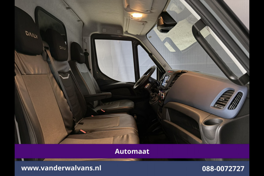 Iveco Daily 35S16 157pk Automaat L3H2 Euro6 Airco | Camera | LED | Cruisecontrol | Chauffeursstoel Parkeersensoren, Bijrijdersbank, 3500kg trekvermogen