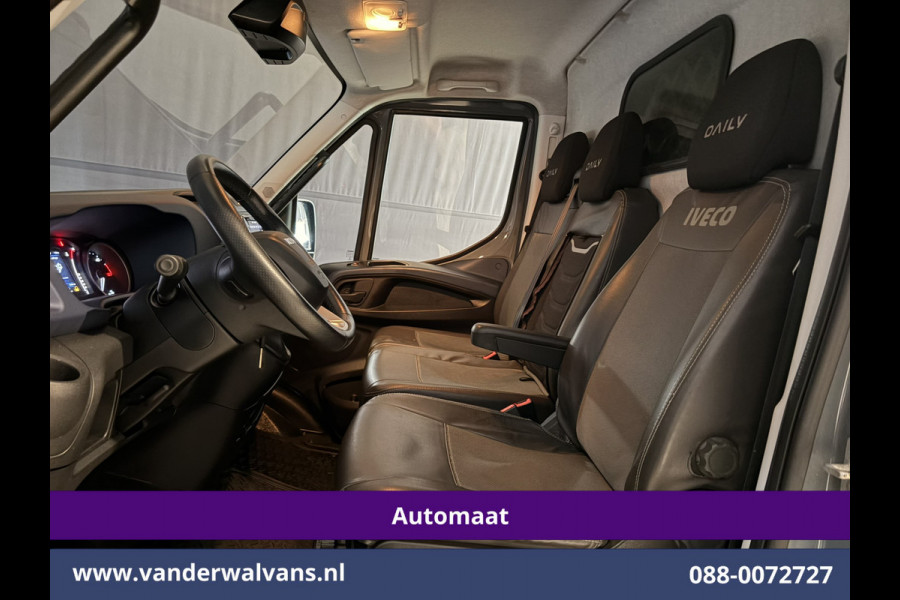 Iveco Daily 35S16 157pk Automaat L3H2 Euro6 Airco | Camera | LED | Cruisecontrol | Chauffeursstoel Parkeersensoren, Bijrijdersbank, 3500kg trekvermogen