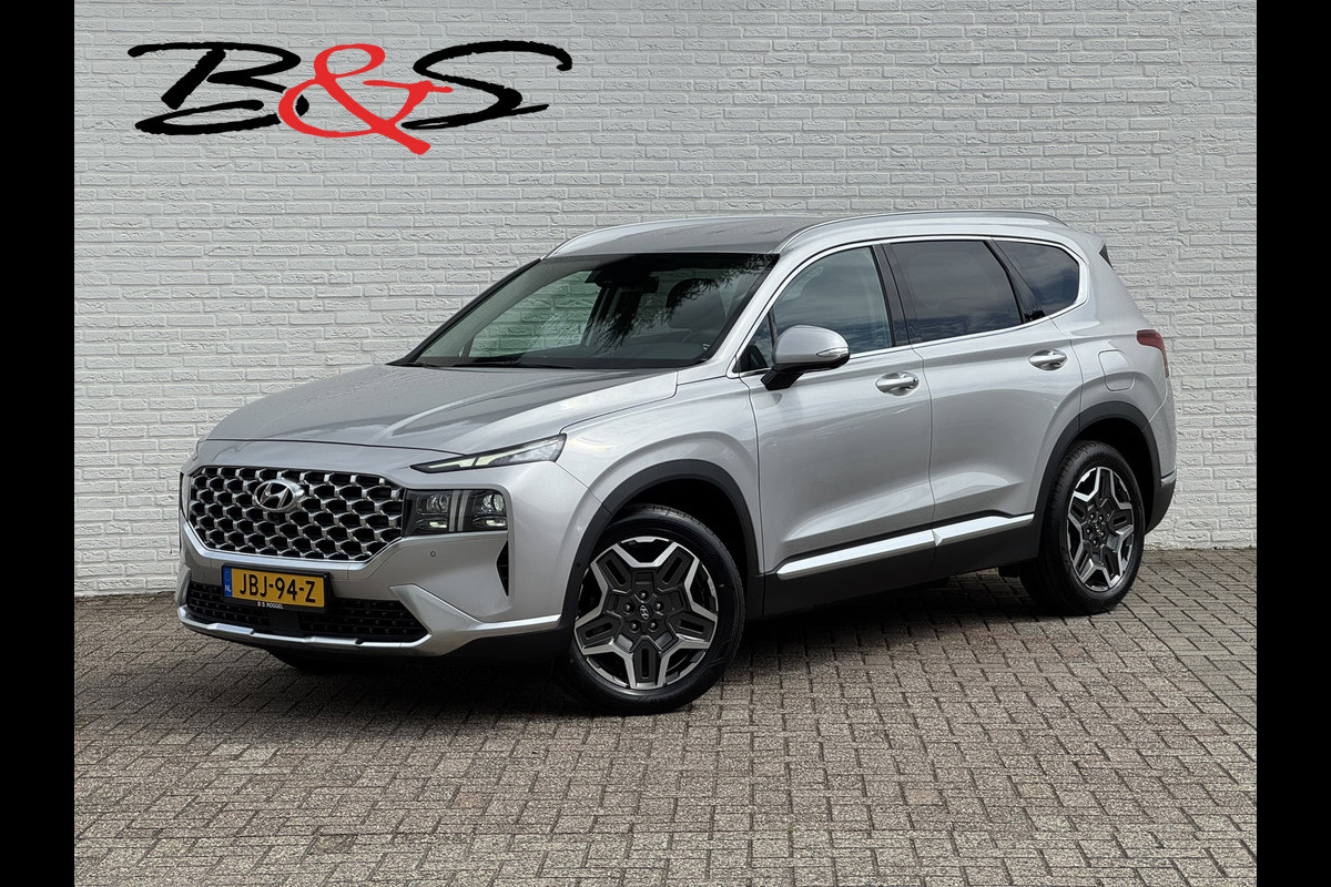 Hyundai Santa Fe 1.6 T-GDI PHEV Premium Adaptive cruise Climate Leder+Stoelventilatie/-verwarming Stuurverwarming Apple/ Android
