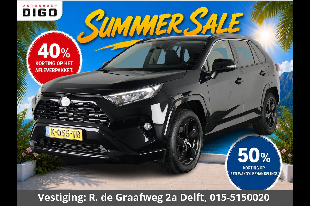 Toyota RAV4 2.0 VVT-iE Black Luxury | 360° Camera | Trekhaak | Dodehoek detectie | 1500 KG trekgewicht |