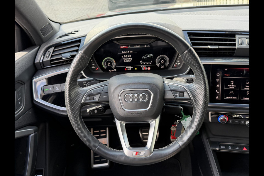 Audi Q3 Sportback 45 TFSI e Edition 20"/3 x S line/Leder/Matrix LED/Navigatie/Adaptieve cruise/Sfeerverlichting/360Camera/Elektrische klep