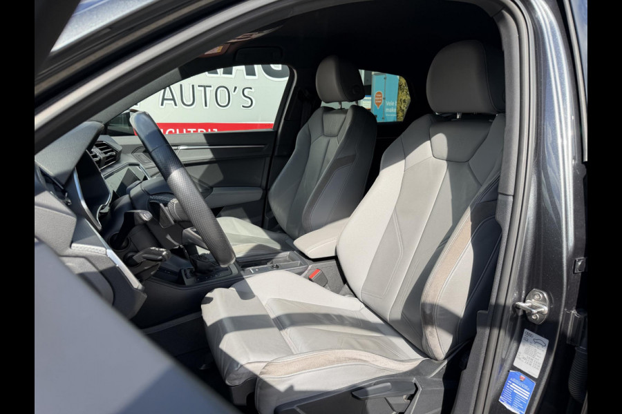 Audi Q3 Sportback 45 TFSI e Edition 20"/3 x S line/Leder/Matrix LED/Navigatie/Adaptieve cruise/Sfeerverlichting/360Camera/Elektrische klep