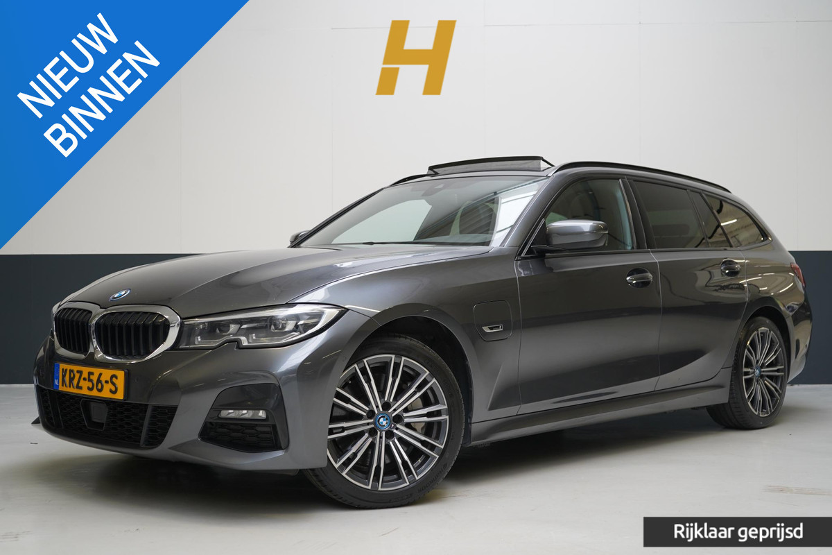 BMW 3 Serie Touring 330e High Executive | SoH 90% | Panoramadak | Trekhaak | Memory | Stuurverwarming | Carplay | Stoelverwarming