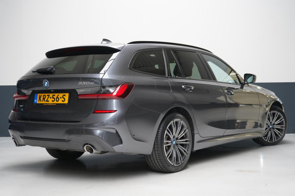 BMW 3 Serie Touring 330e High Executive | SoH 90% | Panoramadak | Trekhaak | Memory | Stuurverwarming | Carplay | Stoelverwarming