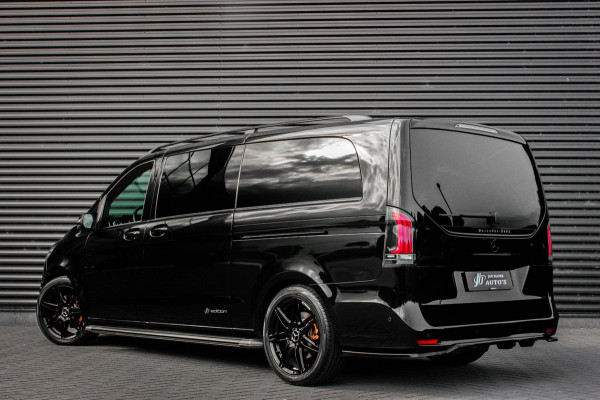 Mercedes-Benz V-Klasse 300d L3 240PK JB-EDITION EXTRA LANG / ELEK- SCHUIFDEUREN / NIGHT EDITION / DUBBEL CABINE DC /STOELVERWAMING