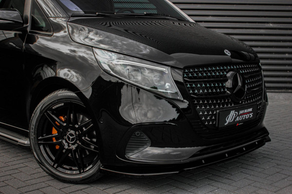 Mercedes-Benz V-Klasse 300d L3 240PK JB-EDITION EXTRA LANG / ELEK- SCHUIFDEUREN / NIGHT EDITION / DUBBEL CABINE DC /STOELVERWAMING