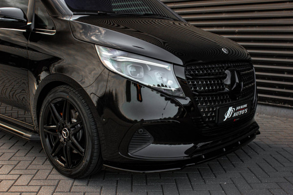 Mercedes-Benz V-Klasse 300d L3 240PK JB-EDITION EXTRA LANG / ELEK- SCHUIFDEUREN / NIGHT EDITION / DUBBEL CABINE DC /STOELVERWAMING
