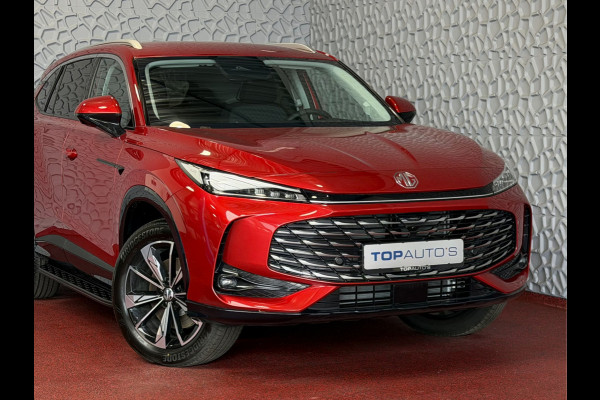 MG MG HS PHEV 1.5 TGDI LUXURY PHEV PLUG-IN HYBRIDE | LEER | 272PK NIEUWE AUTO | >1.000 KM TOTAAL BEREIK | 360° CAMERA | ELEKTRISCHE ACHTERKLEP