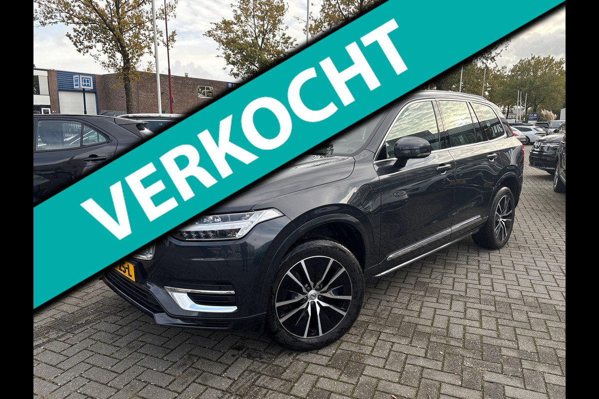 Volvo XC90 2.0 T8 Recharge AWD Inscription Expression 7persoons /SOH 89%/leer/navi/camera/boeken