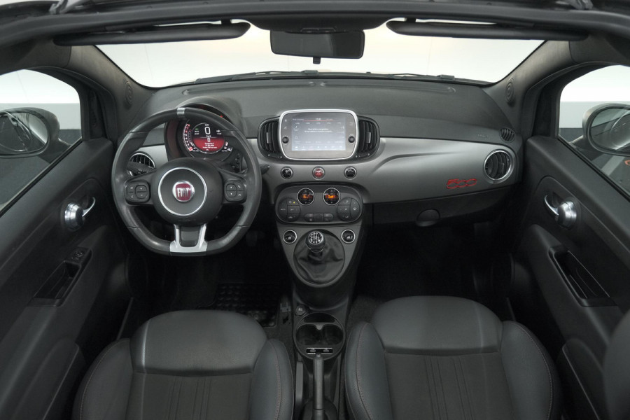 Fiat 500C 1.0 Hybrid Sport | Elektrisch Vouwdak | Apple Carplay | Climate Control | Parkeersensoren