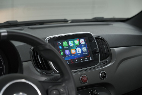 Fiat 500C 1.0 Hybrid Sport | Elektrisch Vouwdak | Apple Carplay | Climate Control | Parkeersensoren