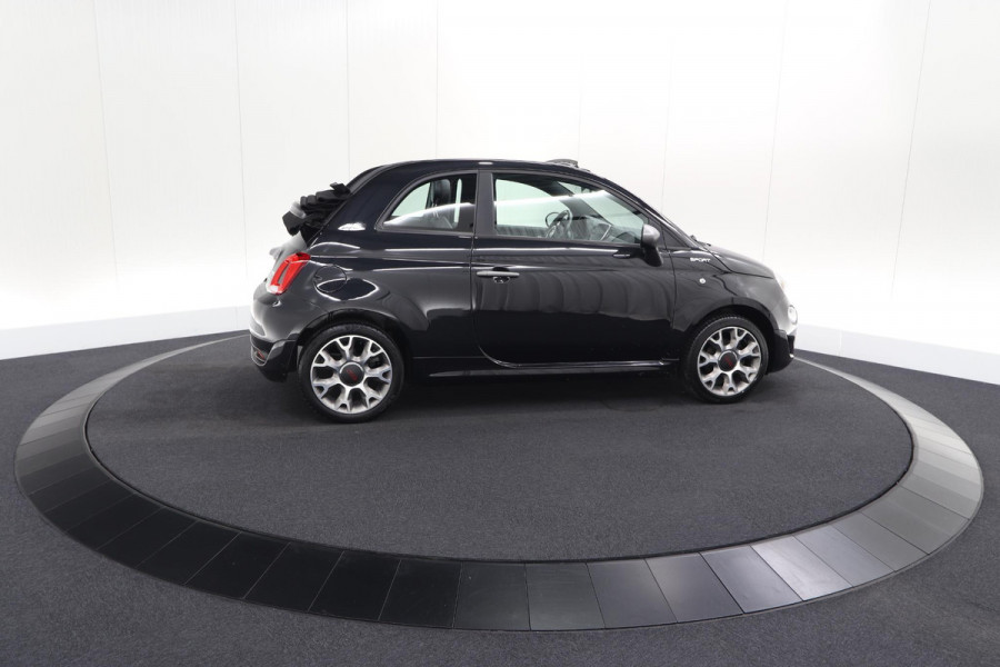 Fiat 500C 1.0 Hybrid Sport | Elektrisch Vouwdak | Apple Carplay | Climate Control | Parkeersensoren