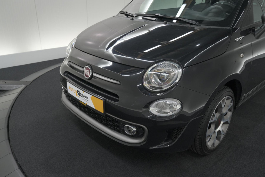 Fiat 500C 1.0 Hybrid Sport | Elektrisch Vouwdak | Apple Carplay | Climate Control | Parkeersensoren