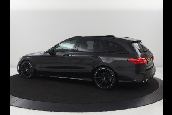 Mercedes-Benz C-Klasse Estate 300 e Business Solution AMG Limited | SOH 86,1% | Panoramadak | Trekhaak | 360 Camera | Stoelverwarming | Cruise control | Navigatie | Climate control | Bluetooth | DAB+ | Carplay | Sfeerverlichting |