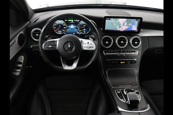 Mercedes-Benz C-Klasse Estate 300 e Business Solution AMG Limited | SOH 86,1% | Panoramadak | Trekhaak | 360 Camera | Stoelverwarming | Cruise control | Navigatie | Climate control | Bluetooth | DAB+ | Carplay | Sfeerverlichting |