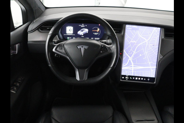 Tesla Model X 100D 6p. | SOH 86,1% | Stuur/stoel verwarming | Leder | Memory | Sfeerverlichting | Adaptive cruise | Climate control | Camera | Park assist | Trekhaak |