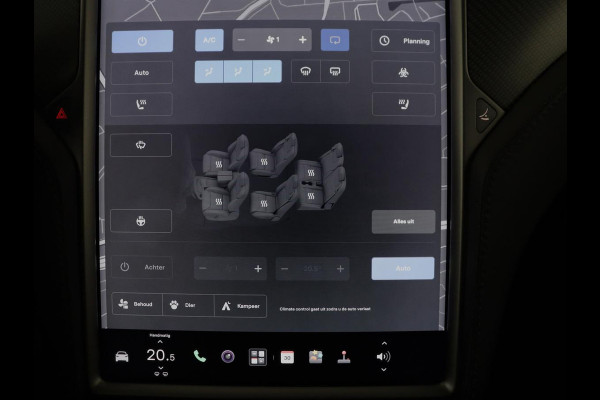 Tesla Model X 100D 6p. | SOH 86,1% | Stuur/stoel verwarming | Leder | Memory | Sfeerverlichting | Adaptive cruise | Climate control | Camera | Park assist | Trekhaak |