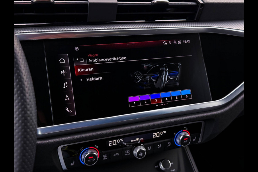 Audi Q3 Sportback 45TFSI e 245pk S-Tronic Competition S Edition S-Line 1éEig Audi Exclusive|Pano|Sonos|Ambiance|Camera|Matrix|RSQ3