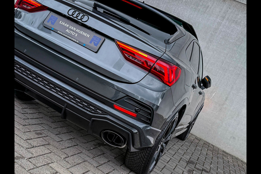 Audi Q3 Sportback 35TFSI 150pk S-Tronic Competition S Edition S-Line Pano|Leder/Alcantara|B&O|Matrix|ACC|Black|Trekh|Ambiance|RSQ3