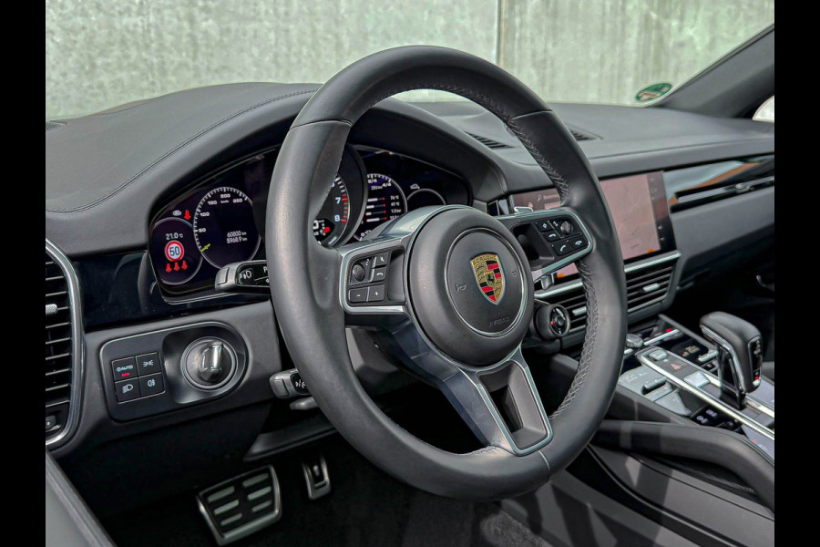 Porsche Cayenne Coupé 3.0 E 462PK V6 SportDesign GTS Krijt/Kreide|Pano|HUD|Luchtv.|4-Wiel besturing|360°|ACC|Kuipstoelen|Bose|22''