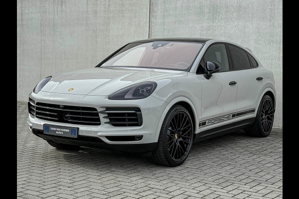 Porsche Cayenne Coupé 3.0 E 462PK V6 SportDesign GTS Krijt/Kreide|Pano|HUD|Luchtv.|4-Wiel besturing|360°|ACC|Kuipstoelen|Bose|22''