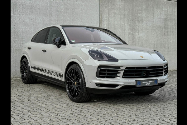 Porsche Cayenne Coupé 3.0 E 462PK V6 SportDesign GTS Krijt/Kreide|Pano|HUD|Luchtv.|4-Wiel besturing|360°|ACC|Kuipstoelen|Bose|22''