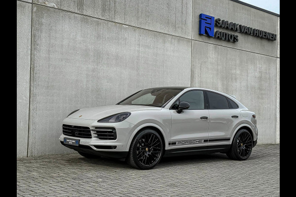 Porsche Cayenne Coupé 3.0 E 462PK V6 SportDesign GTS Krijt/Kreide|Pano|HUD|Luchtv.|4-Wiel besturing|360°|ACC|Kuipstoelen|Bose|22''