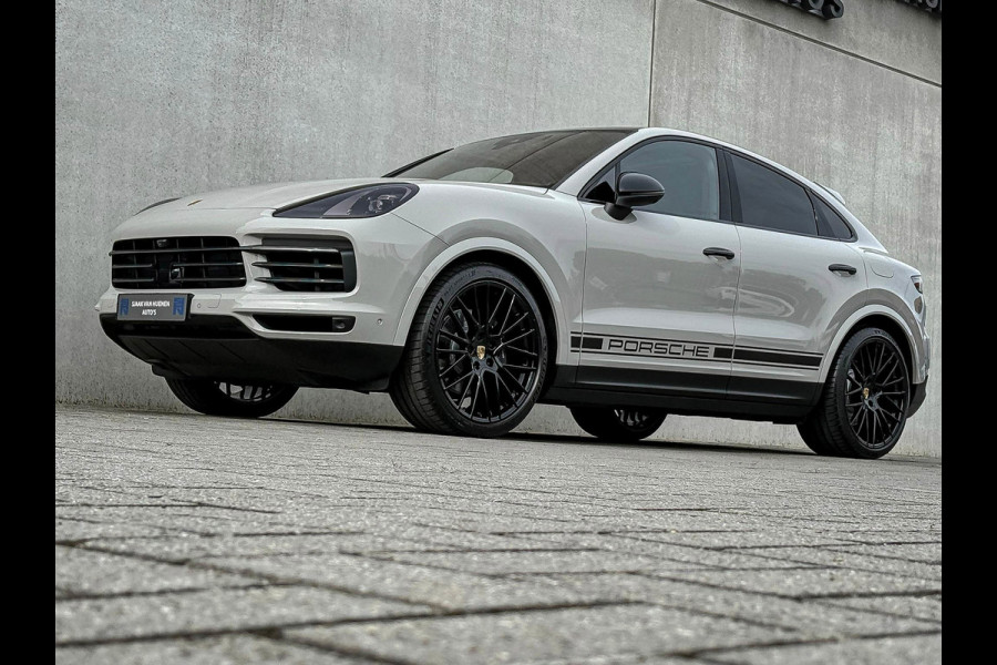 Porsche Cayenne Coupé 3.0 E 462PK V6 SportDesign GTS Krijt/Kreide|Pano|HUD|Luchtv.|4-Wiel besturing|360°|ACC|Kuipstoelen|Bose|22''
