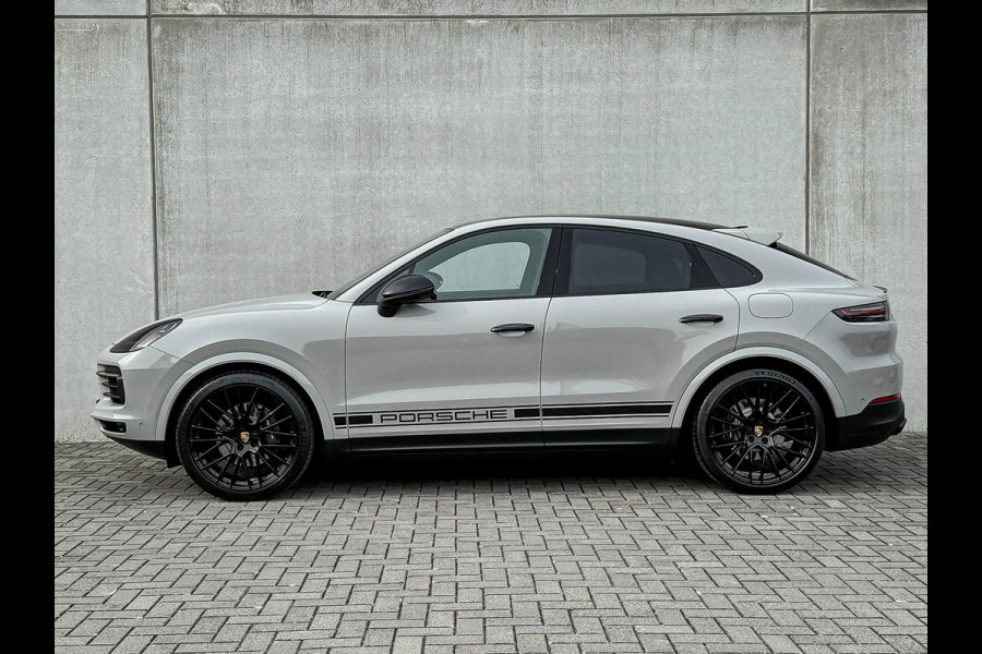 Porsche Cayenne Coupé 3.0 E 462PK V6 SportDesign GTS Krijt/Kreide|Pano|HUD|Luchtv.|4-Wiel besturing|360°|ACC|Kuipstoelen|Bose|22''