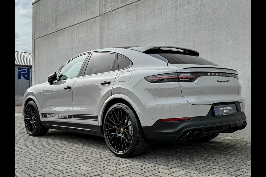 Porsche Cayenne Coupé 3.0 E 462PK V6 SportDesign GTS Krijt/Kreide|Pano|HUD|Luchtv.|4-Wiel besturing|360°|ACC|Kuipstoelen|Bose|22''
