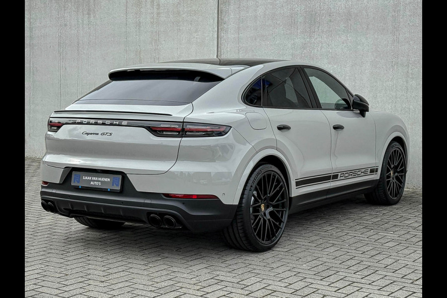 Porsche Cayenne Coupé 3.0 E 462PK V6 SportDesign GTS Krijt/Kreide|Pano|HUD|Luchtv.|4-Wiel besturing|360°|ACC|Kuipstoelen|Bose|22''