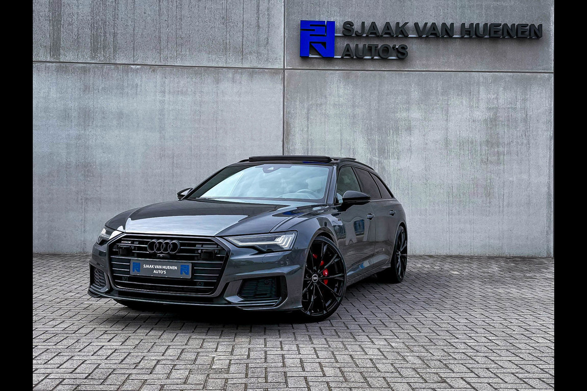 Audi A6 Avant 55TFSI e 367pk Quattro Competition S Edition S-Line Pano|HUD|Leder+Memory|Massage+Ventilatie|Matrix|360°|Trekhaak|S6