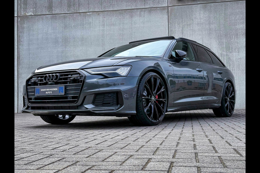 Audi A6 Avant 55TFSI e 367pk Quattro Competition S Edition S-Line Pano|HUD|Leder+Memory|Massage+Ventilatie|Matrix|360°|Trekhaak|S6