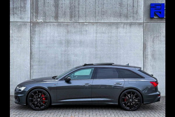 Audi A6 Avant 55TFSI e 367pk Quattro Competition S Edition S-Line Pano|HUD|Leder+Memory|Massage+Ventilatie|Matrix|360°|Trekhaak|S6
