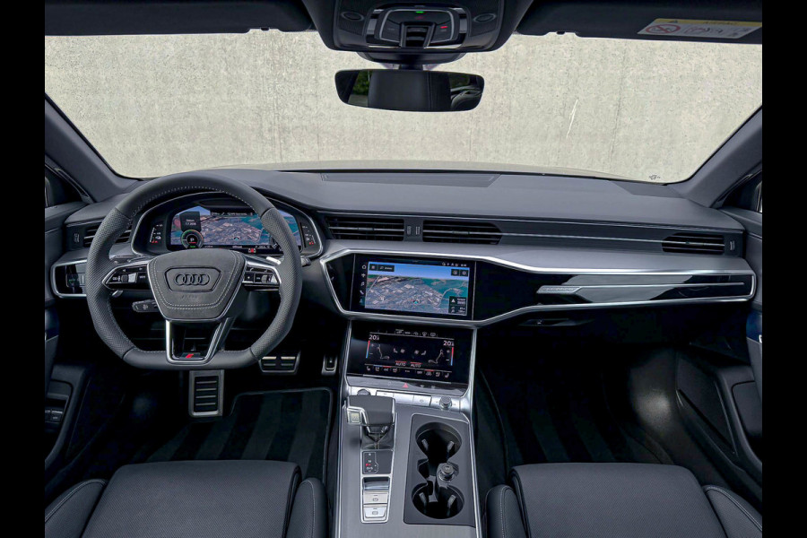Audi A6 Avant 55TFSI e 367pk Quattro Competition S Edition S-Line Pano|HUD|Leder+Memory|Massage+Ventilatie|Matrix|360°|Trekhaak|S6