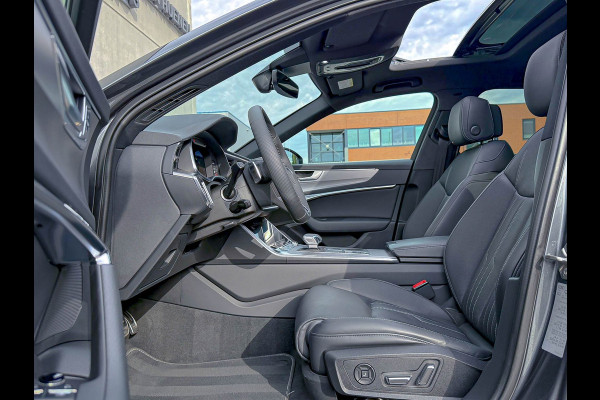 Audi A6 Avant 55TFSI e 367pk Quattro Competition S Edition S-Line Pano|HUD|Leder+Memory|Massage+Ventilatie|Matrix|360°|Trekhaak|S6