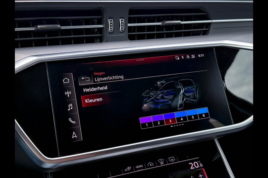 Audi A6 Avant 55TFSI e 367pk Quattro Competition S Edition S-Line Pano|HUD|Leder+Memory|Massage+Ventilatie|Matrix|360°|Trekhaak|S6