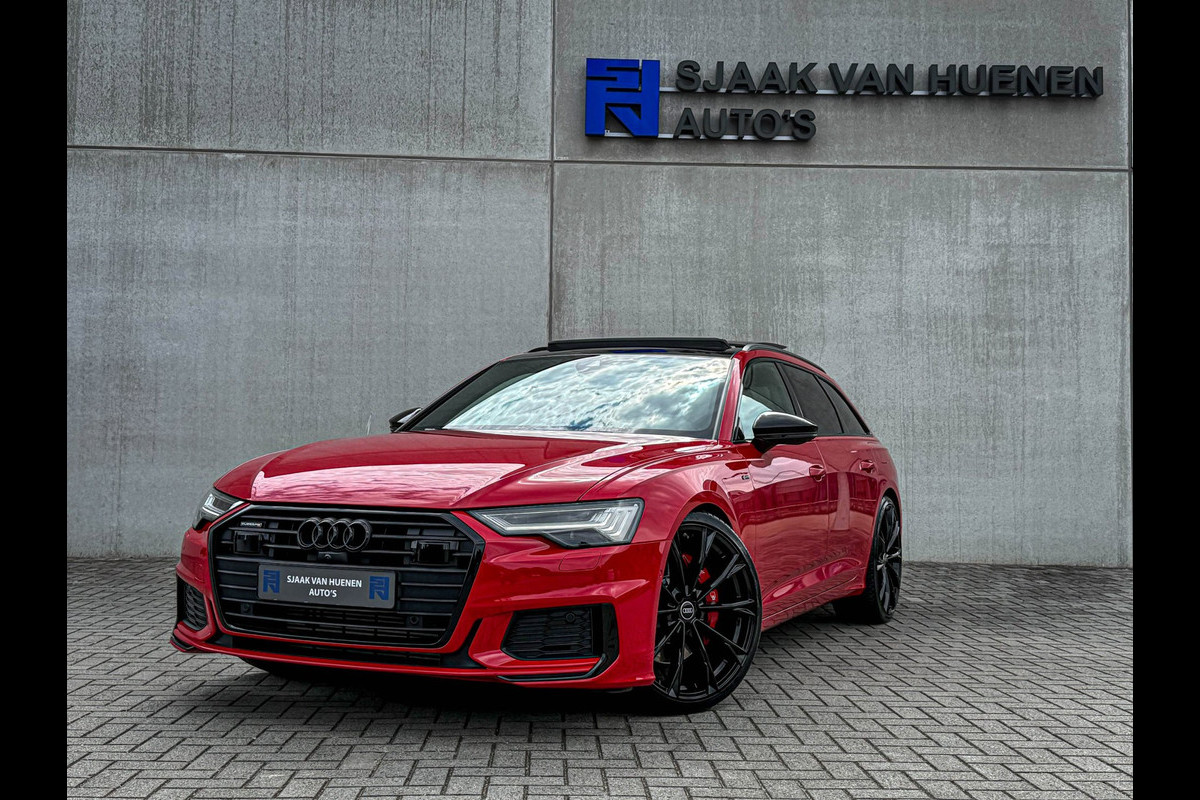 Audi A6 Avant 55TFSI e 367pk Quattro Competition S Edition S-Line Audi Exclusive|Pano|RS-Kuipstoelen+Memory|B&O|Carbon|HUD|360°|S6