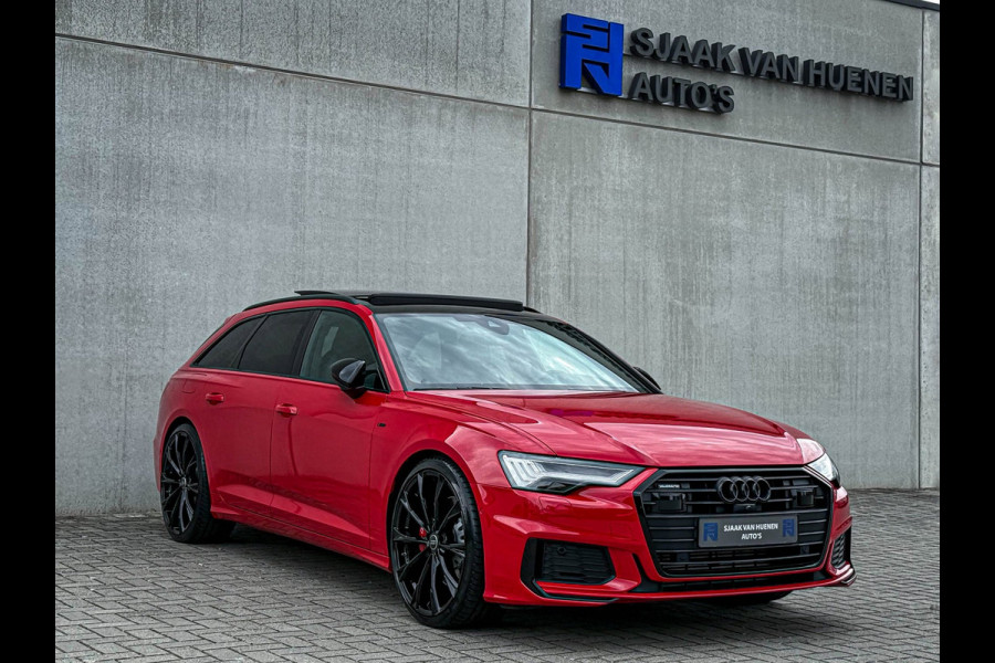 Audi A6 Avant 55TFSI e 367pk Quattro Competition S Edition S-Line Audi Exclusive|Pano|RS-Kuipstoelen+Memory|B&O|Carbon|HUD|360°|S6