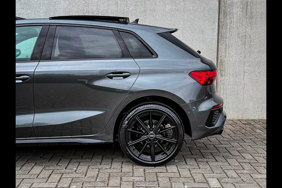 Audi A3 Sportback 40TFSI e 204pk S-Tronic Competition S Edition S-Line Pano|Kuipstoelen+Massage&Memory|Qi|Matrix|ACC|Camera|B&O|S3