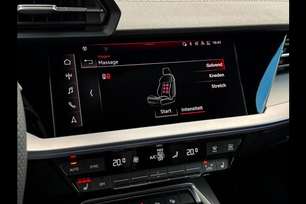 Audi A3 Sportback 40TFSI e 204pk S-Tronic Competition S Edition S-Line Pano|Kuipstoelen+Massage&Memory|Qi|Matrix|ACC|Camera|B&O|S3